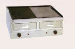 Ηλεκτρικό Πλατώ Ψησίματος διπλο 230V /2x3200W η 400V /2x3200W  με ραβδωτη η λεια επιφανεια η λεια/ραβδωτη επιφανεια GP00350 ΚΩΔ.2807 - Image 3