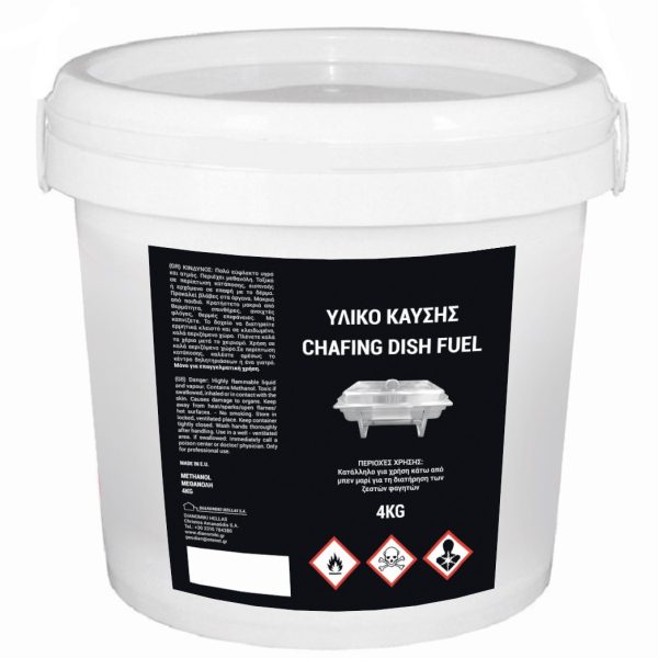 Υλικό καύσης μεθανόλη 4kg κιβωτιο 4 τεμαχ. 27-00-002 ΚΩΔ.2816