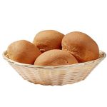 Ψωμιέρα στρόγγυλη Polywicker σε καφέ ανοιχτό χρώμα Ø23x7hcm 24-06-000 ΚΩΔ.2882