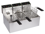Φριτέζα Επαγγελματική Τριπλη 4+4+4 LT 3Χ2500W FR00325 ΚΩΔ.2787