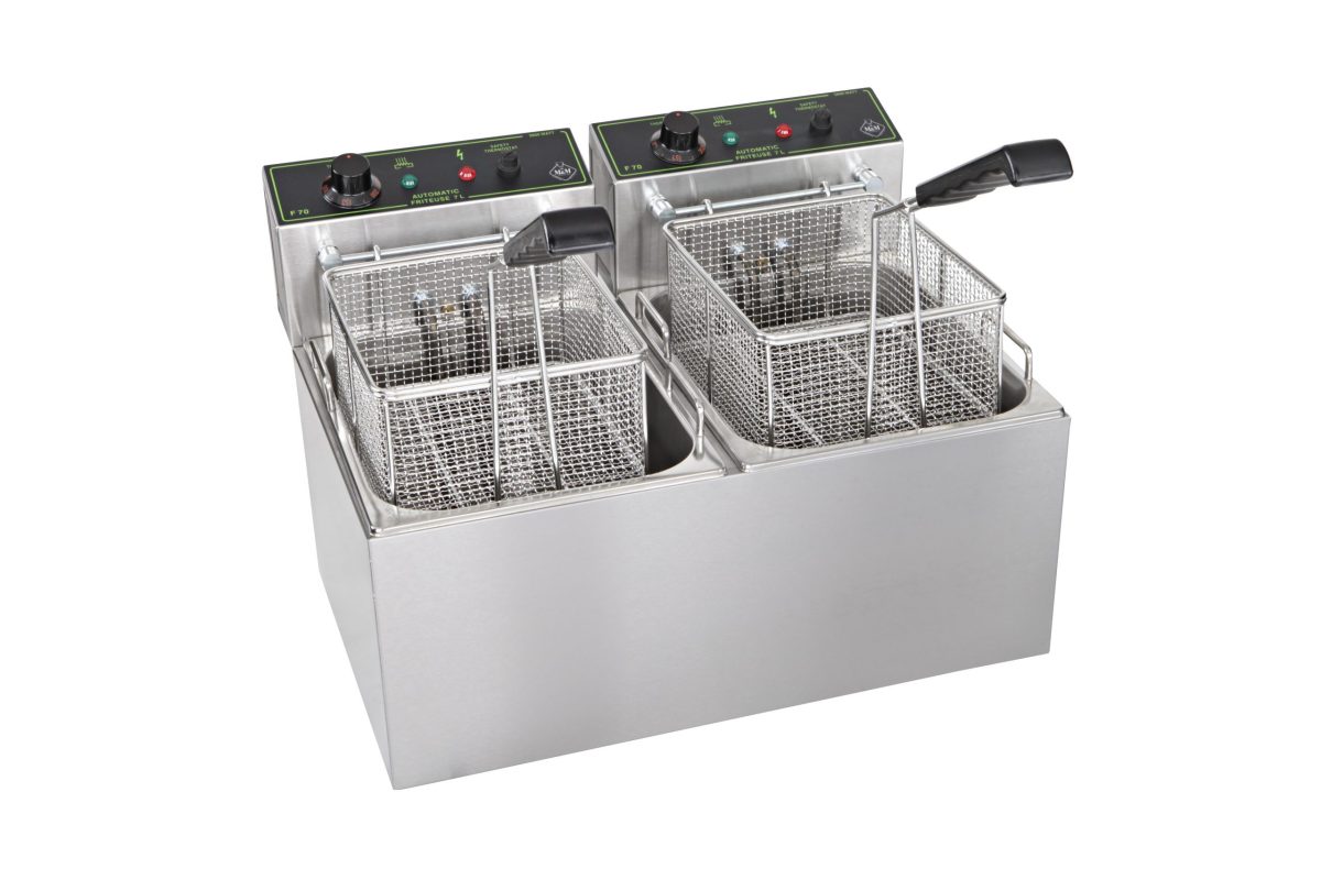 Φριτέζα Επαγγελματική Διπλη 7+7 LT  230V/2X3600W - 400V/2X4500W FR00310 ΚΩΔ.2778 - Image 3