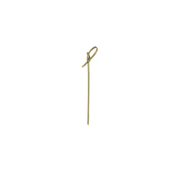 Ξυλάκι Bamboo, σε σχήμα φιόγκου, 9cm 25Χ200ΤΕΜ.ΚΩΔ.1316