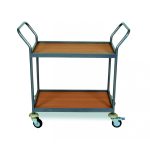 Ξύλινο service trolley 2 και 3 ραφιών. ΚΩΔ.2056