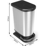 ΚΑΔΟΣ 50L ΜΑΚΡΟΣΤΕΝΟΣ ΜΕ ΠΕΝΤΑΛ & ΜΕ ΚΑΠΑΚΙ ΠΕΤΑΛΟΥΔΑΣ ΚΩΔ.2726