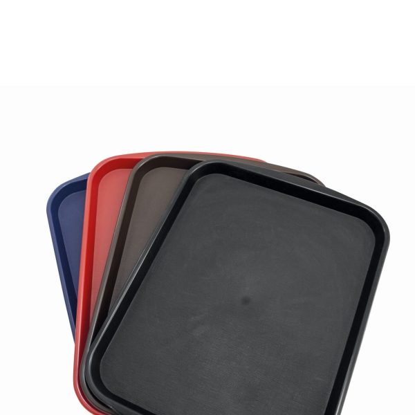Δίσκος πλαστικός fast-food 40x30cm σε 4 χρωματα 23-61-106 ΚΩΔ.2956