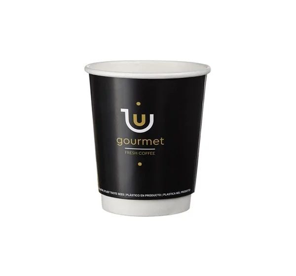 Ποτήρι χάρτινο, διπλότοιχο Gοurmet 8 oz 20πακΧ25τεμάχια.ΚΩΔ.2490