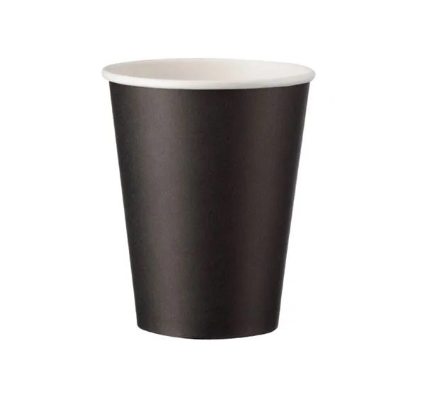 Ποτήρι χάρτινο, μονότοιχο 14oz, μαυρο 20πακΧ50τεμάχια.ΚΩΔ.2495