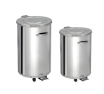 Τροχήλατος κάδος INOX με πεντάλ 50-70-85lit Κ5448/ΚΩΔ.2190