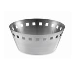 Ψωμιέρα ΙΝΟΧ Ø20x8,5hcm 23-13-028 ΚΩΔ.2873