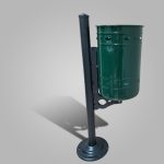 Επίστυλος απορριμματοδέκτης 35Lt x 1 κάδος, εξωτερικού χώρου ΚΩΔ.2830 - Image 13
