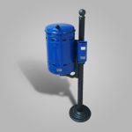 Επίστυλος απορριμματοδέκτης 35Lt x 1 κάδος, εξωτερικού χώρου ΚΩΔ.2830 - Image 10