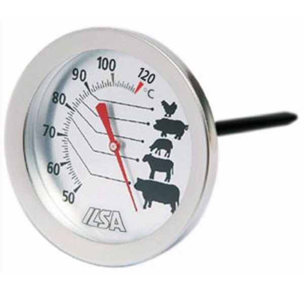 Θερμόμετρο κρεάτων 10cm +50οC έως +120οC 23-08-372 ΚΩΔ.3079