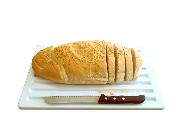Αντιμικροβιακη Σχάρα ψωμιού από πολυαιθυλένιου με τάπες σιλικόνης 2-500-01  ΚΩΔ.3620