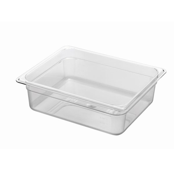 Δοχείο Μεταφορας αποθήκευσης τροφίμων GASTRONOM PC GN 1/2 polycarbonate διάφανη 23-45-226/ΚΩΔ.3284