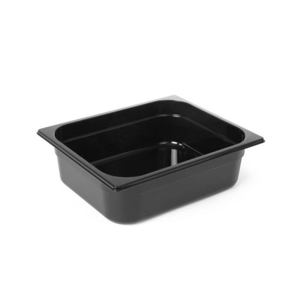 Δοχείο Μεταφορας αποθήκευσης τροφίμων GASTRONOM PC GN 1/2 polycarbonate μαύρη 23-45-125/ΚΩΔ.3317