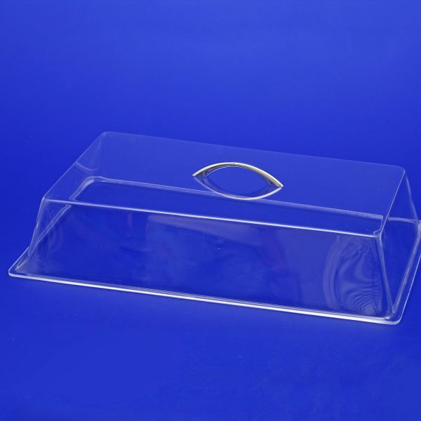 Καπάκι παραληλλεπίπεδο από Plexiglass διαφανές για την προστασία των τροφίμων. 1-311  ΚΩΔ.3203
