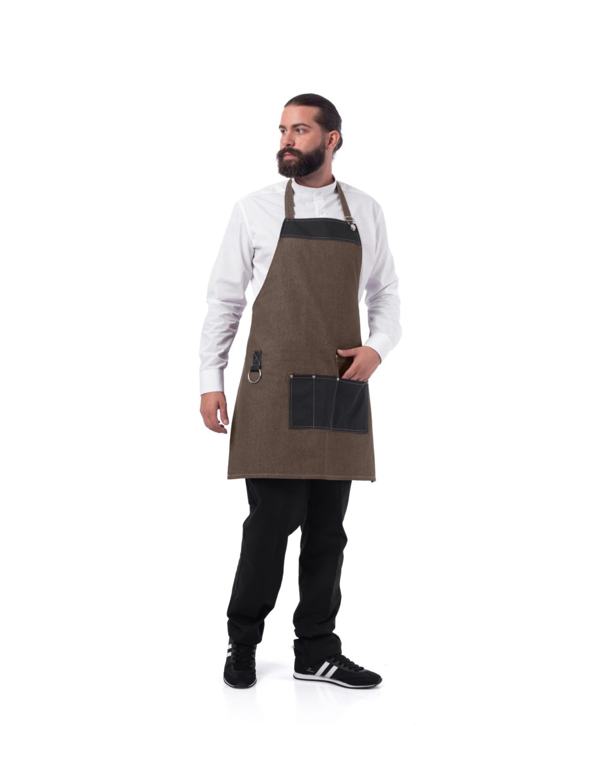 Ποδιά εργασίας λαιμου τζιν 67X76CM 333-1 Διαθέσιμη σε 5 χρώματα .Κωδ.2473 - Image 5