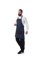 Ποδιά εργασίας λαιμου τζιν 67X76CM 333-1 Διαθέσιμη σε 5 χρώματα .Κωδ.2473