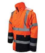 Αντανακλαστικό Parka Ψύχους 4 σε 1 Τζάκετ, μπουφάν και αμάνικο . Κωδ.3700